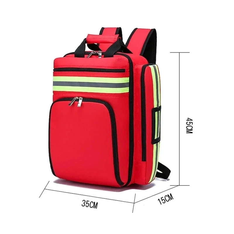 2026 New Upgrade Medical Bag Large Capacity Sorted Storage Outdoor Camping Survival Kit Emergency Rescue Backpack First Aid Kit