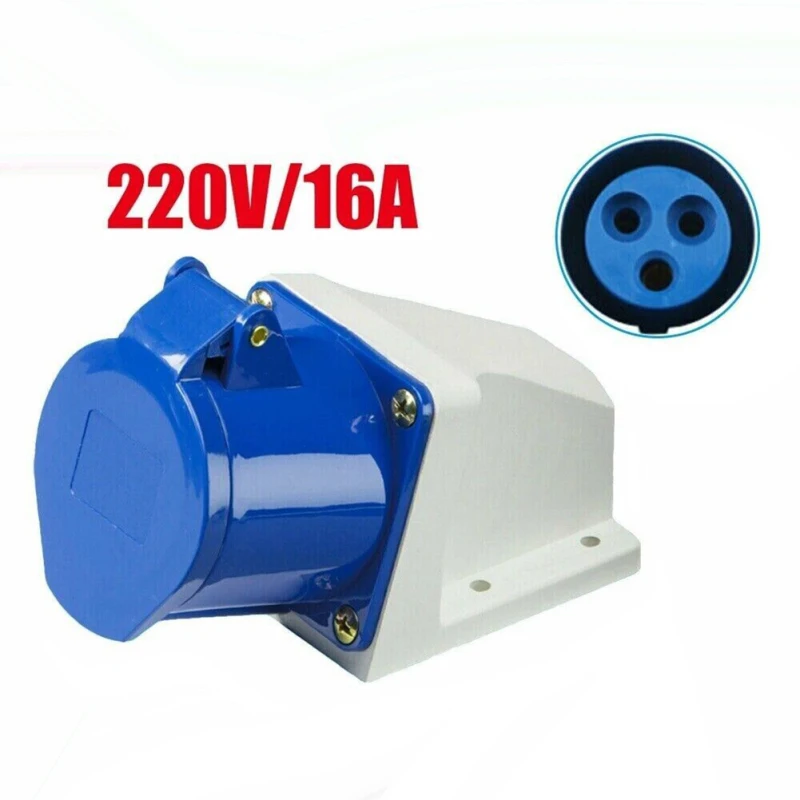 High Quality 3 Plugs Power Connection Socket Fit For Most Industrial Sockets & RVs