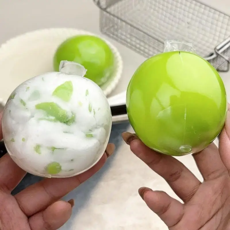 Squeezable Stress Balls Slow Rebound Wax Skin Squeeze Sensory Fidget Toy Soothing Relieve Stress For Kids Adults Party Gifts