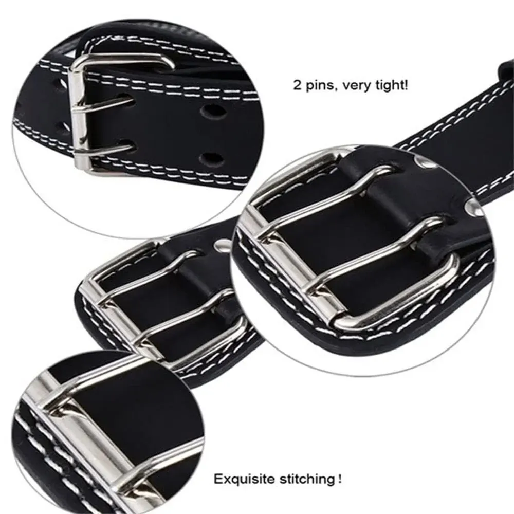 Weight Lifting Belts 11.5cm Width For Men Women, Gym Fitness Squats Belt Back Support For Powerlifting, Cross Training, Workout