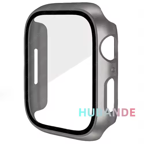 Glass+Cover For Apple Watch case 9 8 7 6 SE 5 iWatch Accessorie Screen Protector Apple watch serie 44mm 40mm 41mm 45mm 42mm 38mm - Image 28