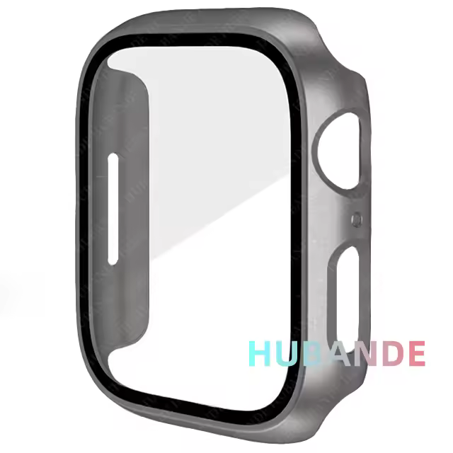 Glass+Cover For Apple Watch case 9 8 7 6 SE 5 iWatch Accessorie Screen Protector Apple watch serie 44mm 40mm 41mm 45mm 42mm 38mm - Image 28