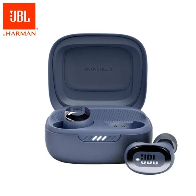 Original JBL LIVE FREE2 True Wireless Bluetooth Earphone Noise-cancelling Earbuds Music Sports Headset IPX5 Waterproof Antisweat