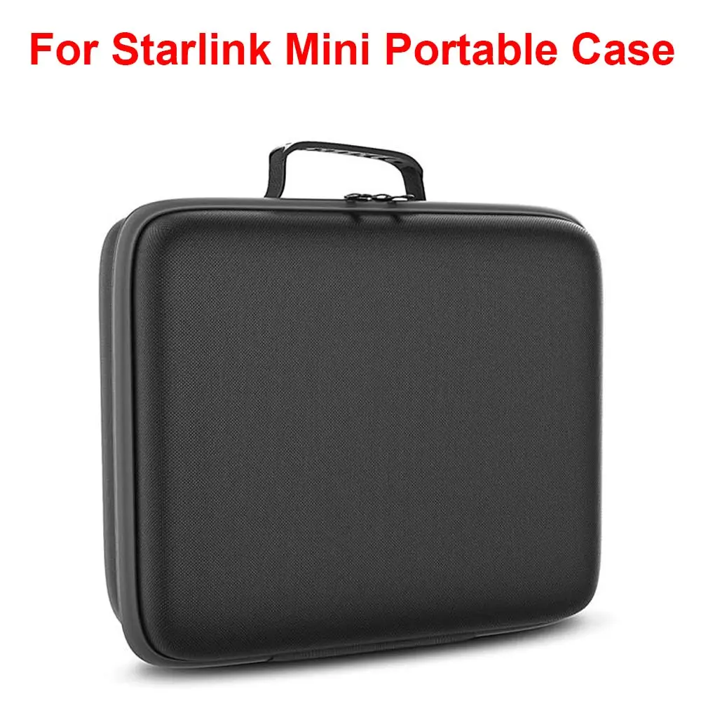

For Starlink Mini Portable Case Anti-theft Backpack for Cables Power Supply Kickstand Pipe Adapter & More Waterproof Travel Bag