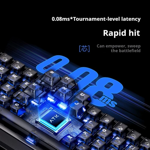 Imagen 2 del producto Atk 68rx Esports teclado de eje magnético para juegos ordenador de escritorio específico Universal Rgb teclado con cable Pc Gamer accesorios regalos