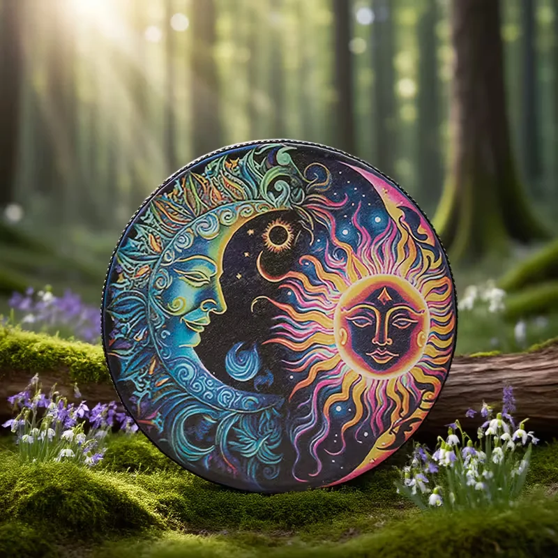 10 بوصة شامان طبل الصوت شفاء أداة الطبل مع عصا طبل آلة موسيقية قرع للبالغين والأطفال