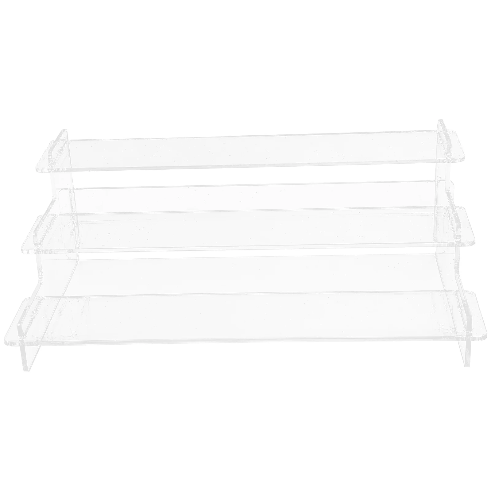 

Transparent Ladder Display Rack Shelf Displaying Organizer Bracelet Holder Stand Acrylic Product Tiered Clear Necklace Jewelry