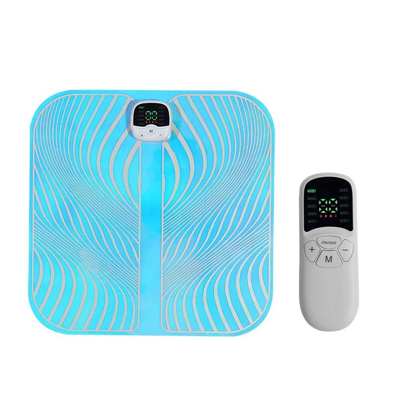 

EMS Leg Foot Massager Pad Pulse Reflexology Machine with Microcurrent & Colorful for Home/Office Use Relax Feet & Legs