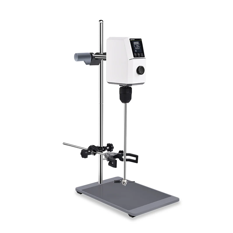

-Manufacture High Quality Adjustable Steering Lab Digital Agitator Mixer Laboratory Overhead Stirrer