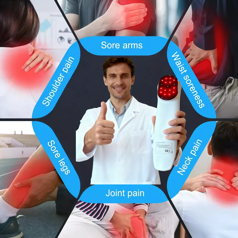 

Профессиональное холодное лазерное устройство HLKGO 650 нм 808 нм для лечения подошвенного фасциита и ревматоидного артрита