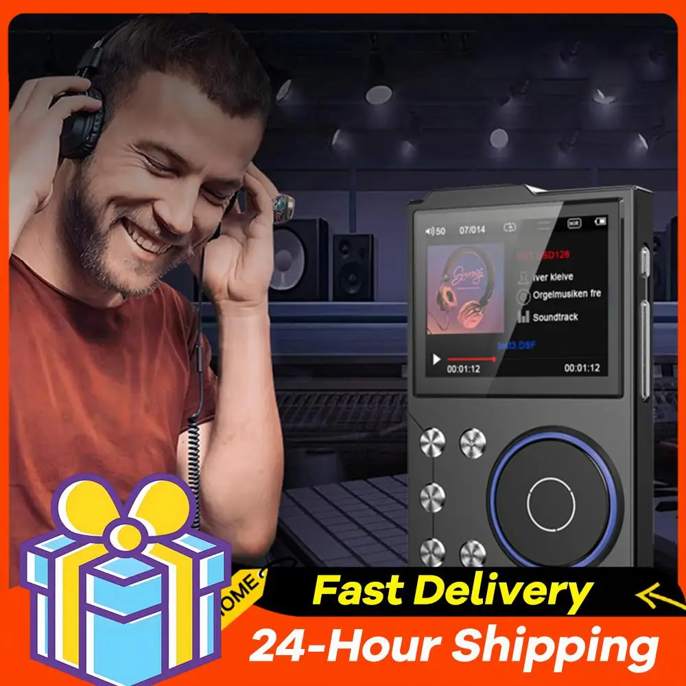 مشغل HiFi MP3 بدون فقدان DSD مشغل موسيقى صوتي رقمي متوافق مع بلوتوث 5.3 مشغل موسيقى رقمي يدعم ما يصل إلى 256 جيجابايت #3