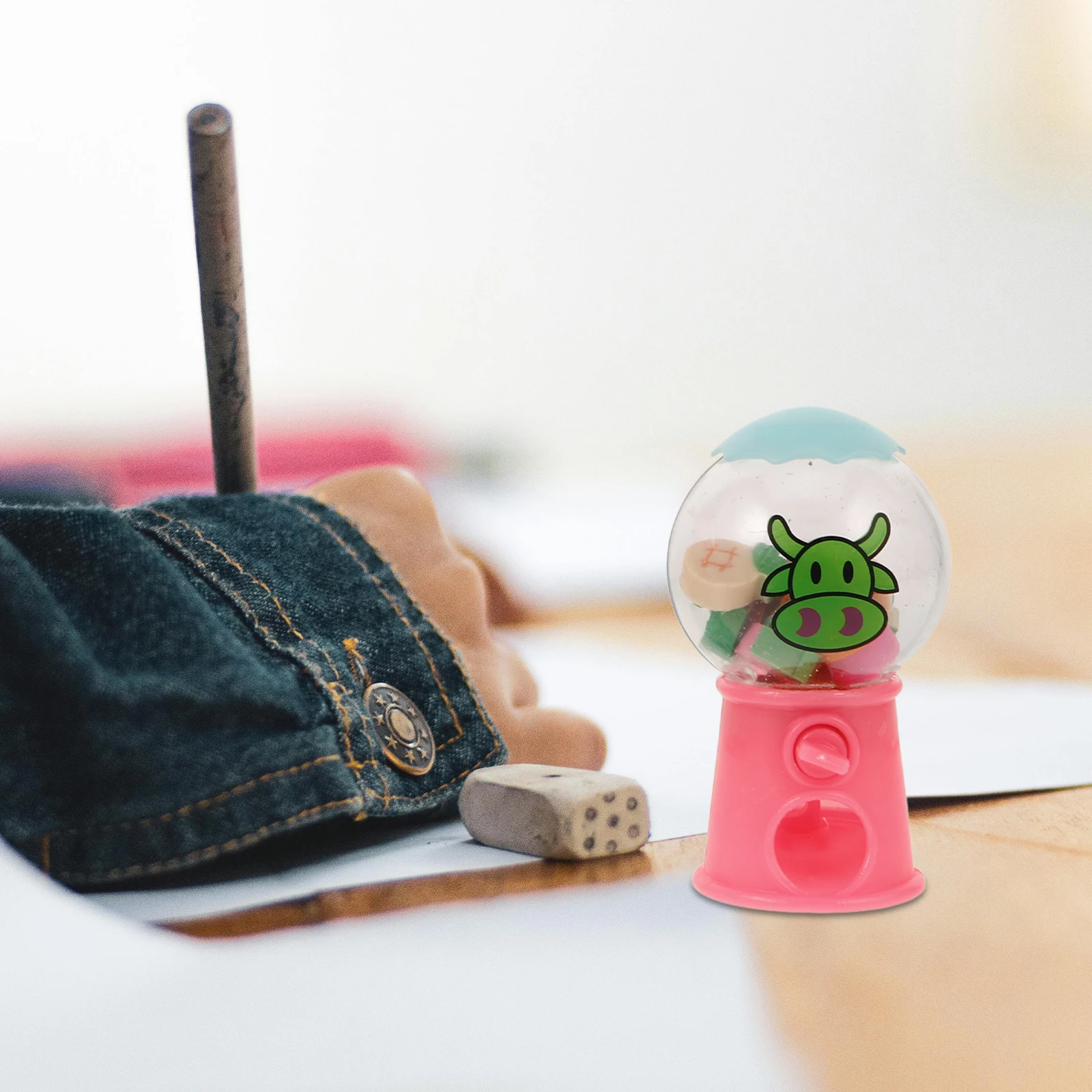 

6pcs Creative Cartoon Erasers Cute Fruit Shaped Safe Environmental Plastic Bulk Kids Gift Lovely Stationery School Supplies