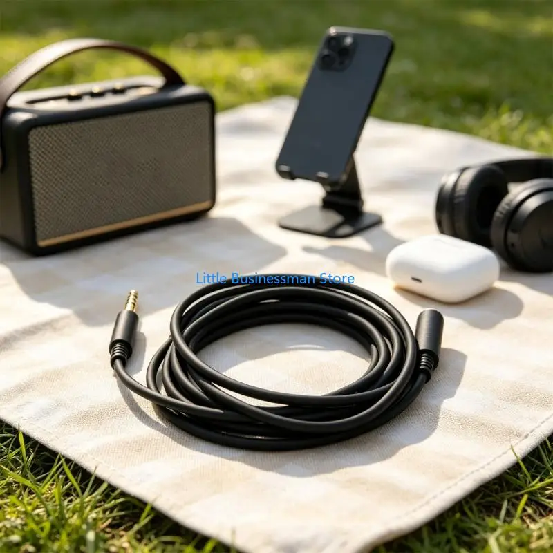 4,4-mm-Kopfhörerkabel, symmetrisches Stecker-zu-Buchse-Kabel mit 2 Metern Länge für die Verwendung tragbarer Musikgeräte, die – Detail 9