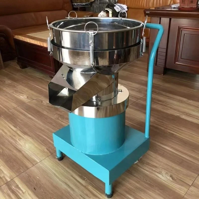 304 Stainless Steel Rotary Round Vibrating Screen For Screening Milk Or Different Particle Sizes Of New Powders