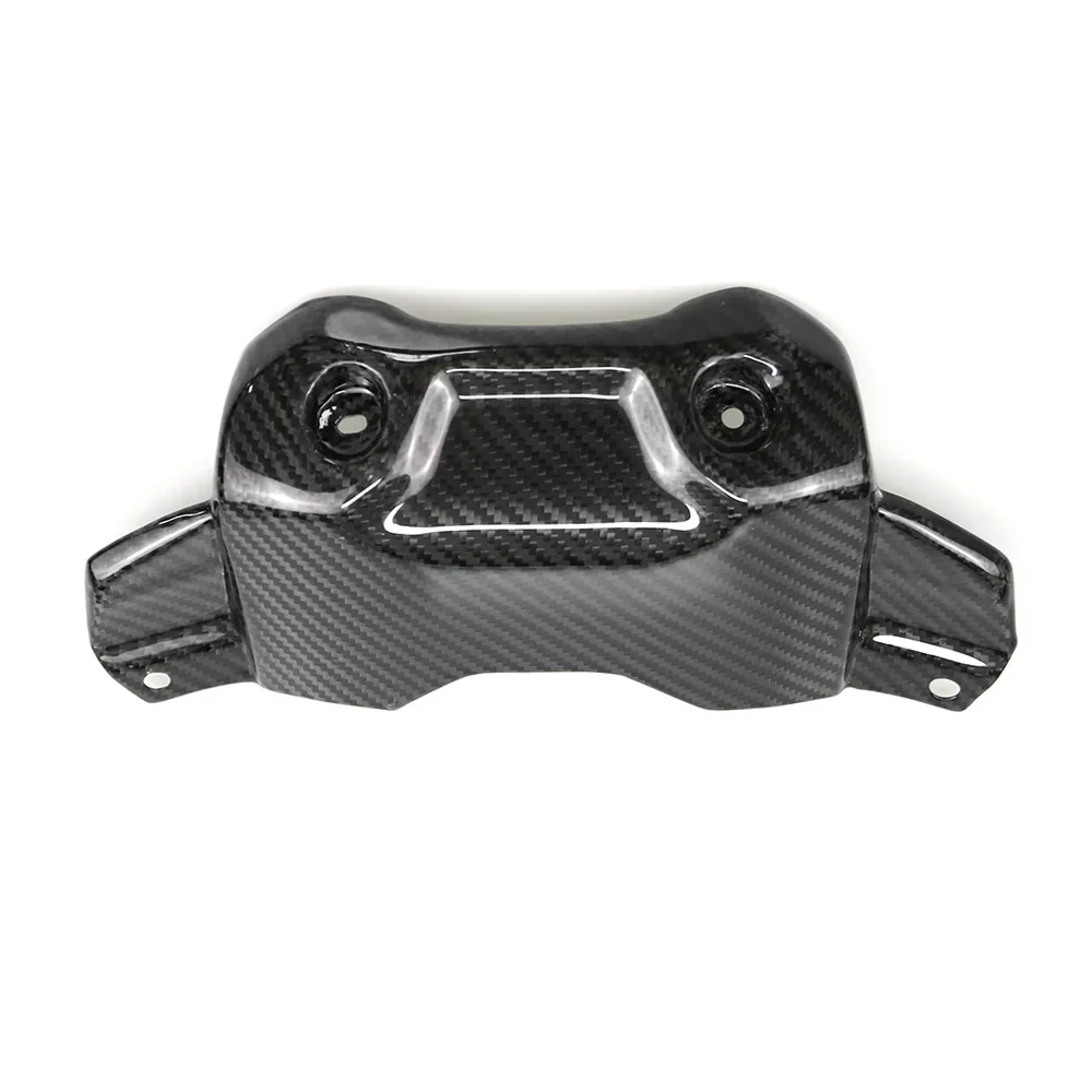 ل MT 09 MT09 FZ 09 FZ09 2013-2019 ألياف الكربون غطاء خزان الوقود الغاز حامي دراجة نارية الملحقات #2