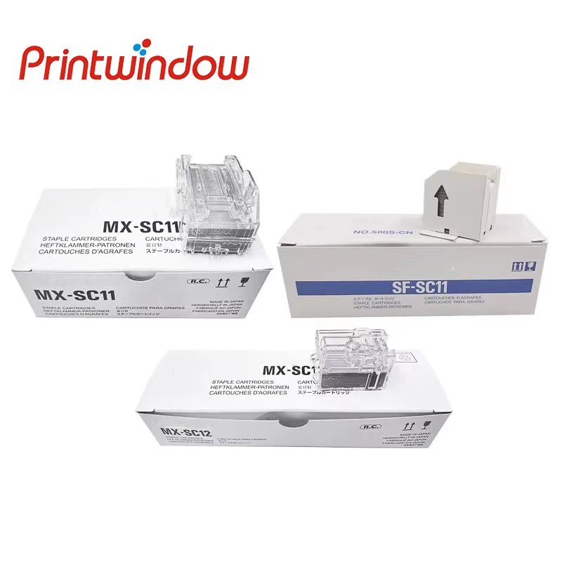 

Original MX-SC11 SF-SC11 MX-SC12 MX-SCX1 AR-SC2 Staple Cartridge for Sharp MX 4051 5051 6051 4081 5081 6081 R D