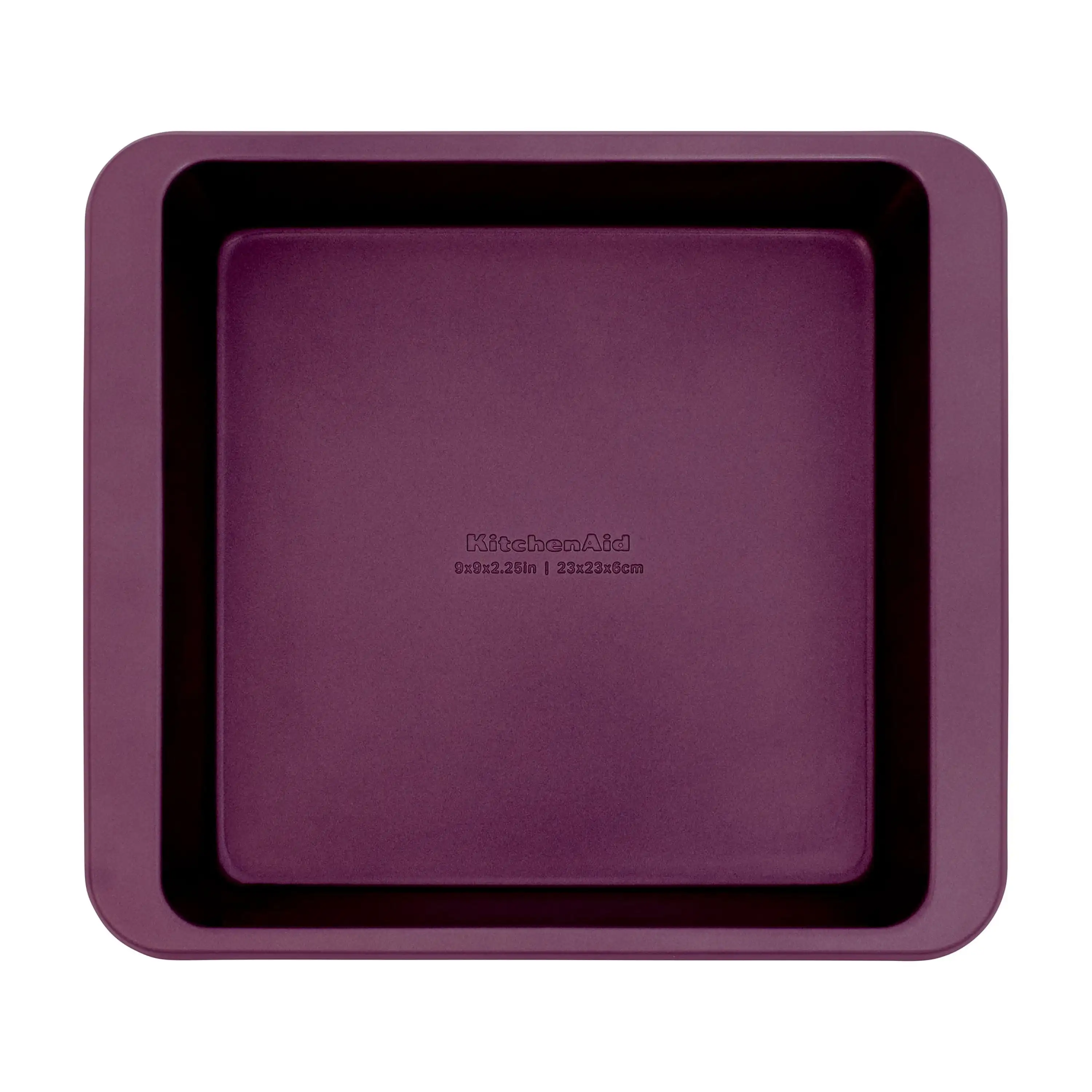 

Aluminized Steel Nonstick 9-inch Square Cake Pan and Baking Dish, Beetroot Purple