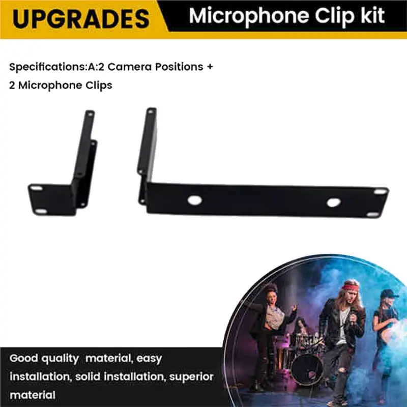 HJ-Für SLX4 Rack Montage Halterung Metall Rahmen Drahtlose Mikrofon Audio Zubehör