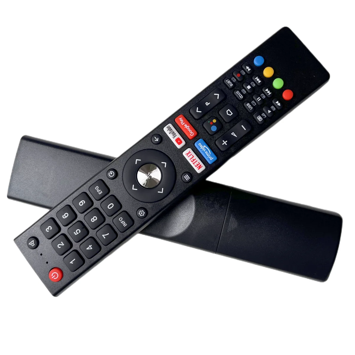 Control remoto de repuesto compatible con CHIQ U55H7A U58H7A U43H7A con control remoto LED Aiwa GCBLTV02ADBBT Smart TV