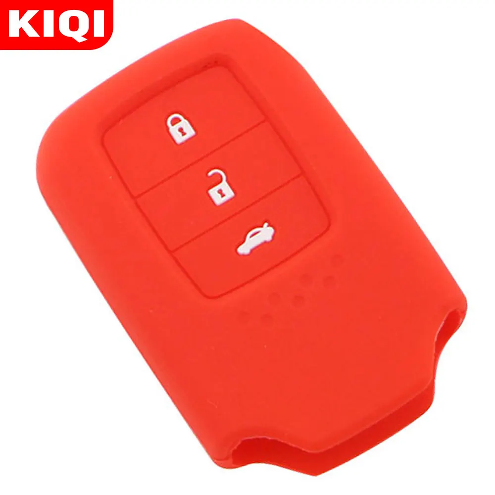 Car Silicon Remeto Key Case Cover Holder Protector for Honda Accord 9 Crider City 2016 HRV CRV Vezel Inspire Odyssey Civic Jade