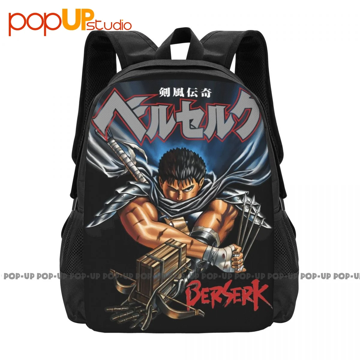 Berserk Guts Manga Anime Backpack Large Capacity Fashion Art Print Sports Bag Large Capacity