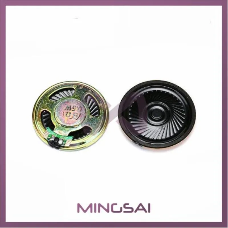 2pcs/lot New Ultra-thin speaker 8 ohms 0.5 watt 0.5W 8R speaker Diameter 40MM 4CM 50MM 5CM thickness 5MM