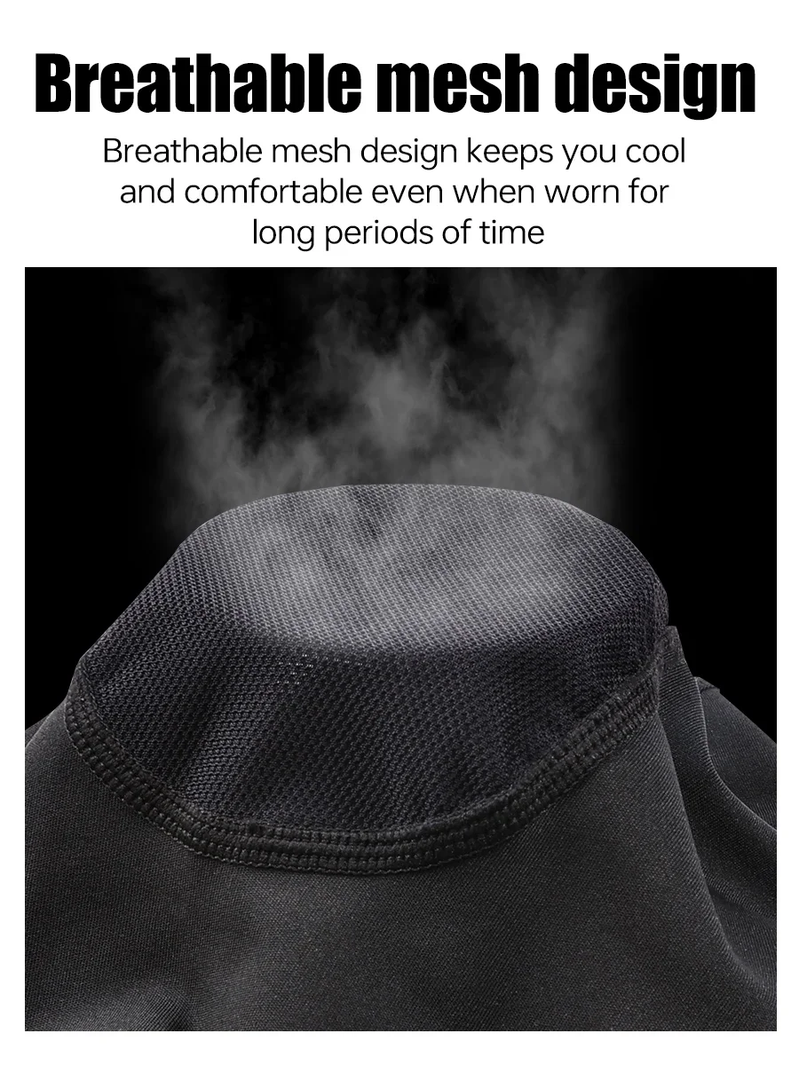 X-TIGER Balaclava Winter Thermo-Fahrradmaske Winddichte Kältebeständige Fahrradmaske Kletter-Ski-Motorradmaske Vollgesichtsmaske – Detail 9
