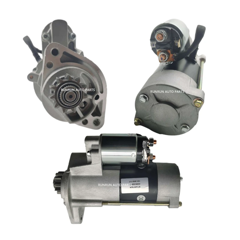 

12V YD25 Excavator Engine Starter Motor For Nissan Fuso M8T76071 M008T76071ZE 23300EB300