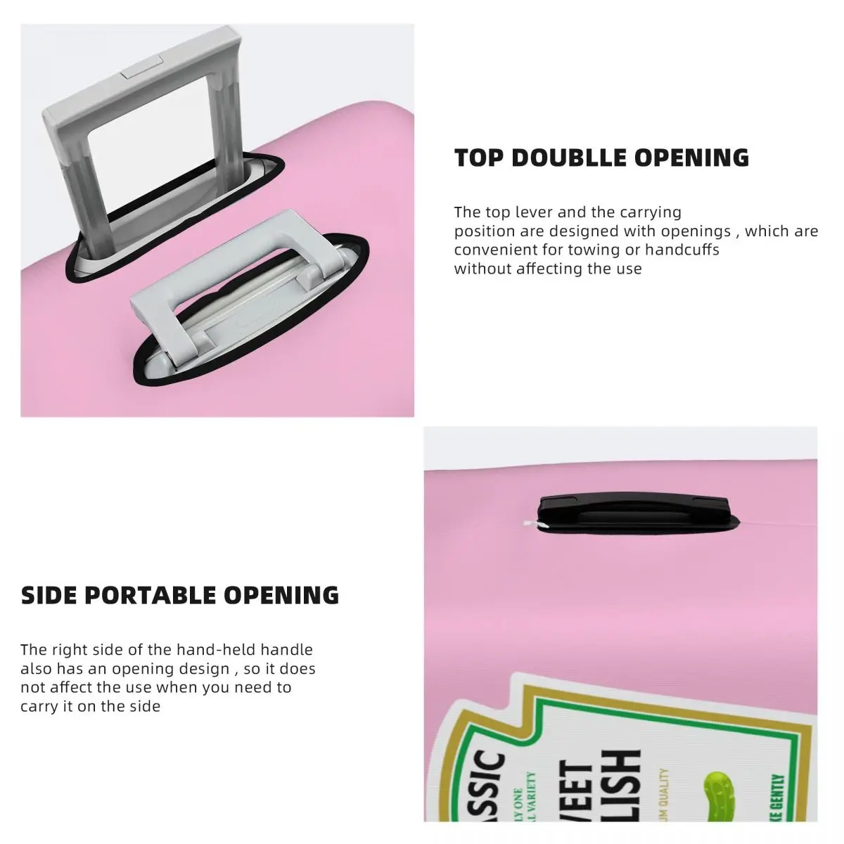 الحلو المذاق هالوين زي مطابقة الكاتشب الخردل المايونيز غطاء قابل للغسل غطاء حقيبة حامي صالح 18-32 بوصة #4