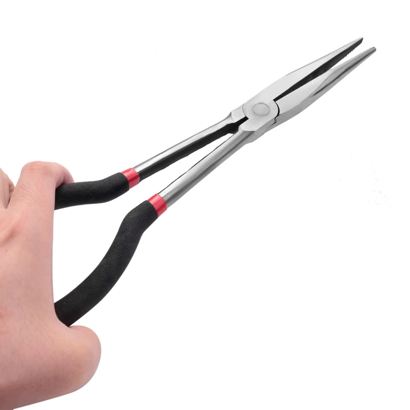 Needle-Nose Pliers 11 Inch Super Long Needle-Nose Pliers With Long Handle Repair Tool 28Cm