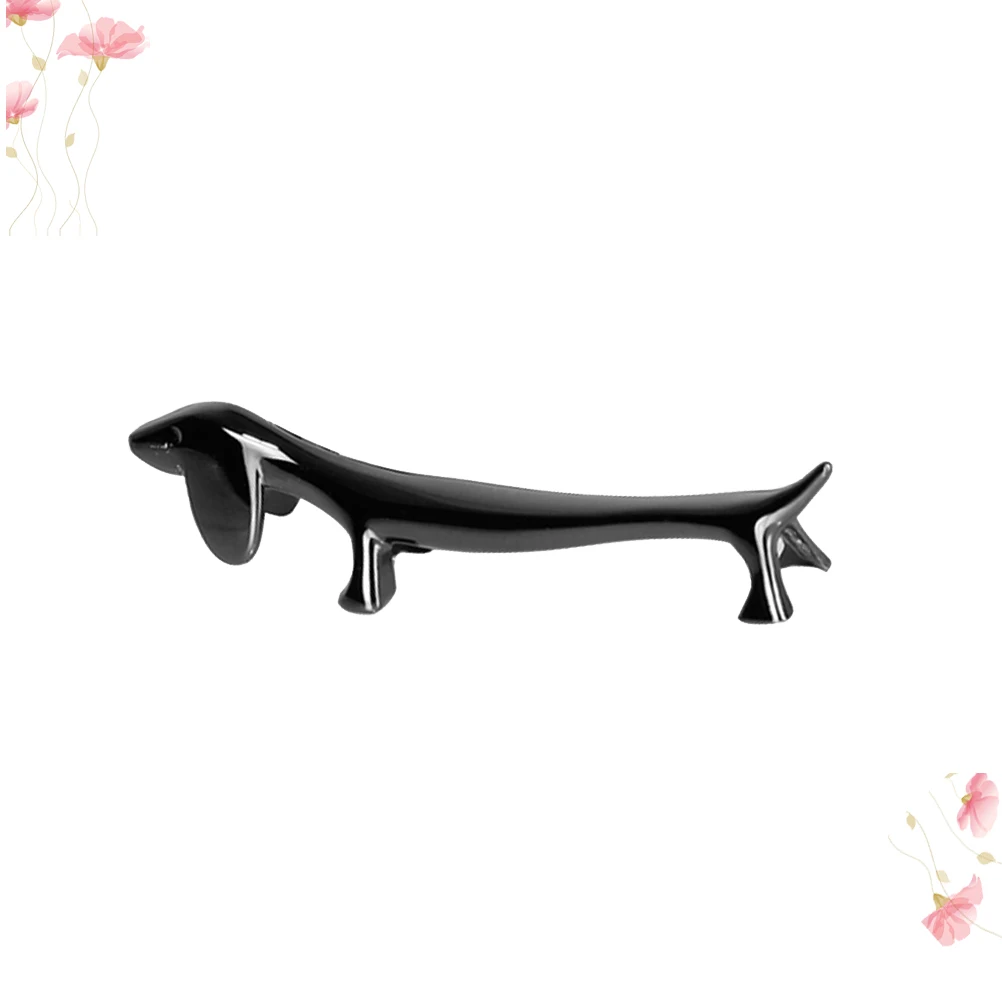 

Dog Shaped Holder Creative Animal Design Spoon Fork Stand Dining Table Spoon Fork Holder Use Rose Gold