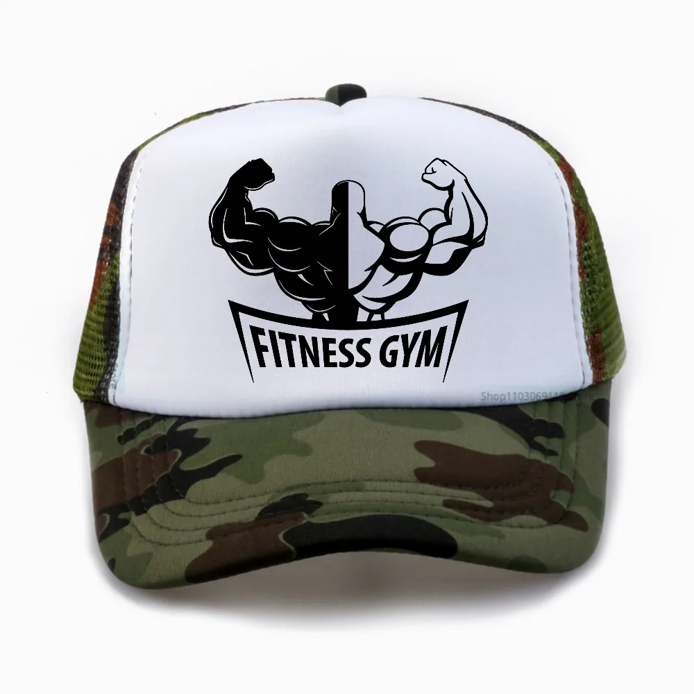 

Summer Outdoor Sports Cap Golf Fishing Hat Fitness Gym Hat Adjustable Unisex Baseball Cap for Women Men