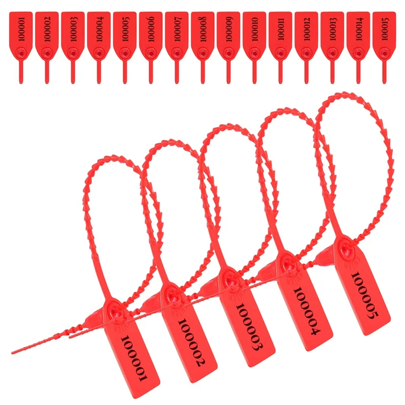 

SOFT-1000 Pieces Fire Extinguisher Label Manipulating Seal Polypropylene Plastic, Anti-Operation Seal,Safety Seal 250Mm
