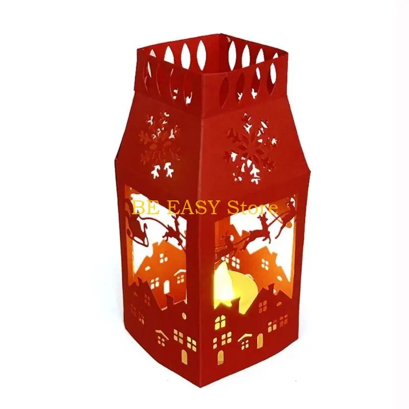 

E28F Christmas Lanterns Metal Cutting Dies DIY Craft Carbon Steel Embossing Template Stencil Scrapbooking for Card Die Cuts
