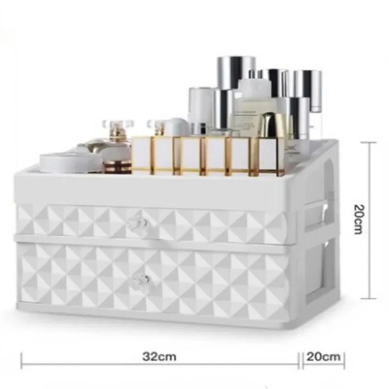 Makeup Organizer Waterproof Cosmetic Case Makeup Jewelry Box Multifunctional Travel Cosmetic Organizer Drawer Home Storage Boxs