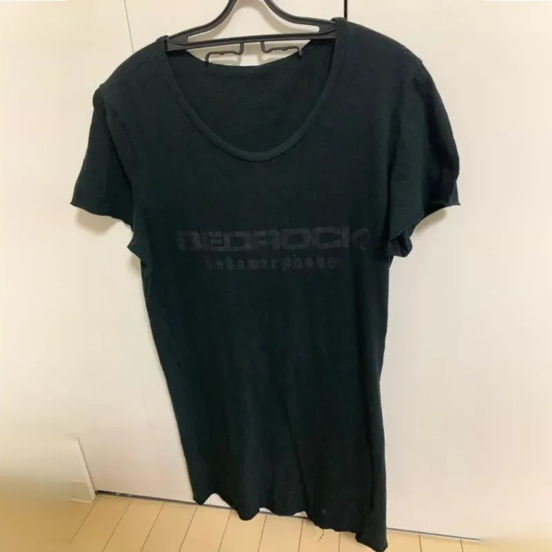HKSH Summer New Men Tide Dark Punk Chic Ins T-shirts Visual Early Variant Printed Pattern Short Sleeve T-shirt Vibe Tees HK25063