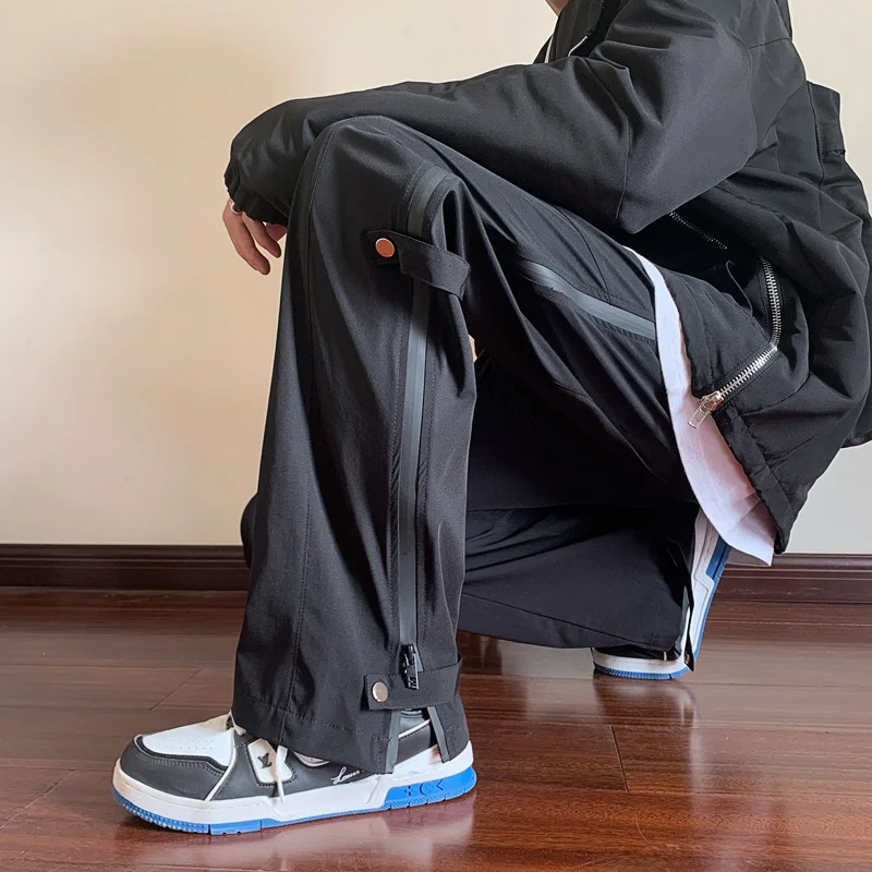 

American Sle Qui Dry Climbing Pants Men's Autumn High Street Trend Sports Workwear Loose Straight Casual Mountain Pants