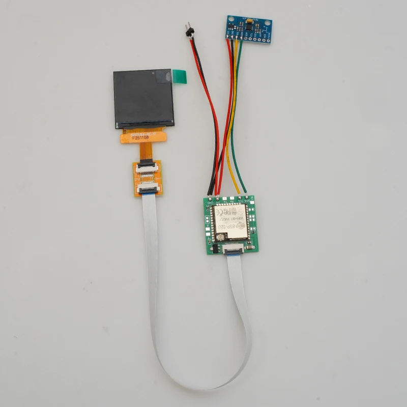 1PCS 4.8-5.2V RC Vliegtuig Flight Simulator Cockpit Instrumentenpaneel 0.85/1.3/1.54 Inch Houdingsindicator/Kompas/Radar Interface