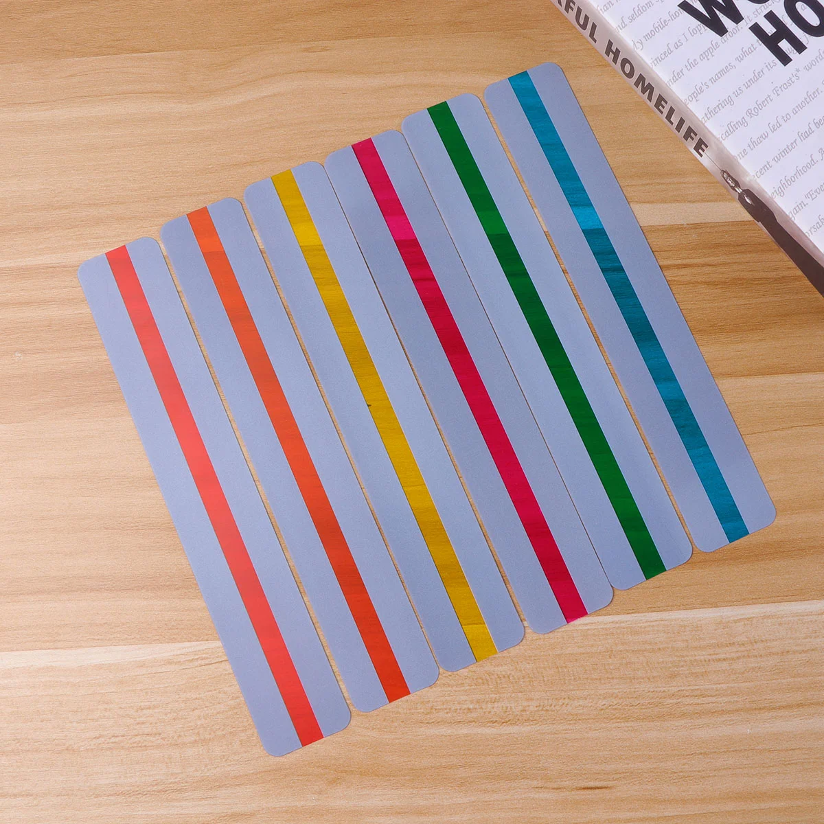 

12 Pcs Bookmark Creative Bookmarks PVC Transparent Manual Waterproof for Decor Student