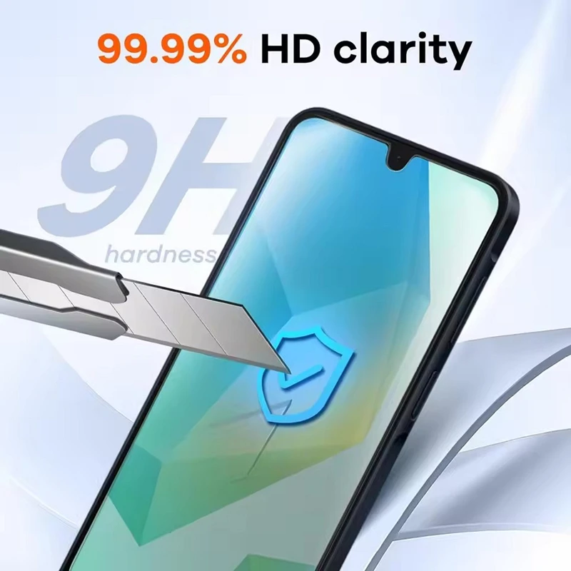 5 قطعة الزجاج المقسى لسامسونج A16 A56 A55 A54 A53 A52 A52S A51 A71 A36 A35 A34 A33 A32 A13 M31 M51 S10E S20FE حامي الشاشة #3