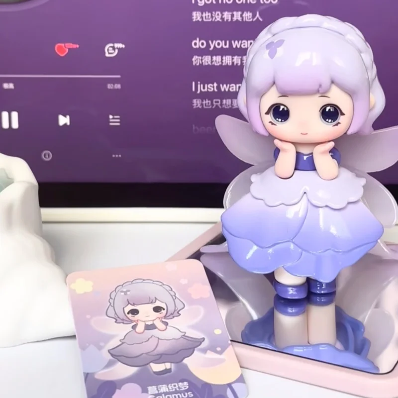 

Подлинная серия Ziyuli Flower Spirit Whisper, слепая коробка, кукла, модная игрушка, милая цветочная фея, модель, гаражный комплект, украшение для рабочего стола, подарок