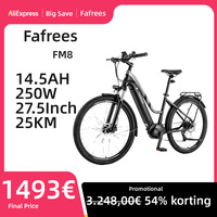 Fafrees FM8 Electric Bicycle for Men Mountain Bike 250W 36V 14.5AH Lithium Battery 27.5\