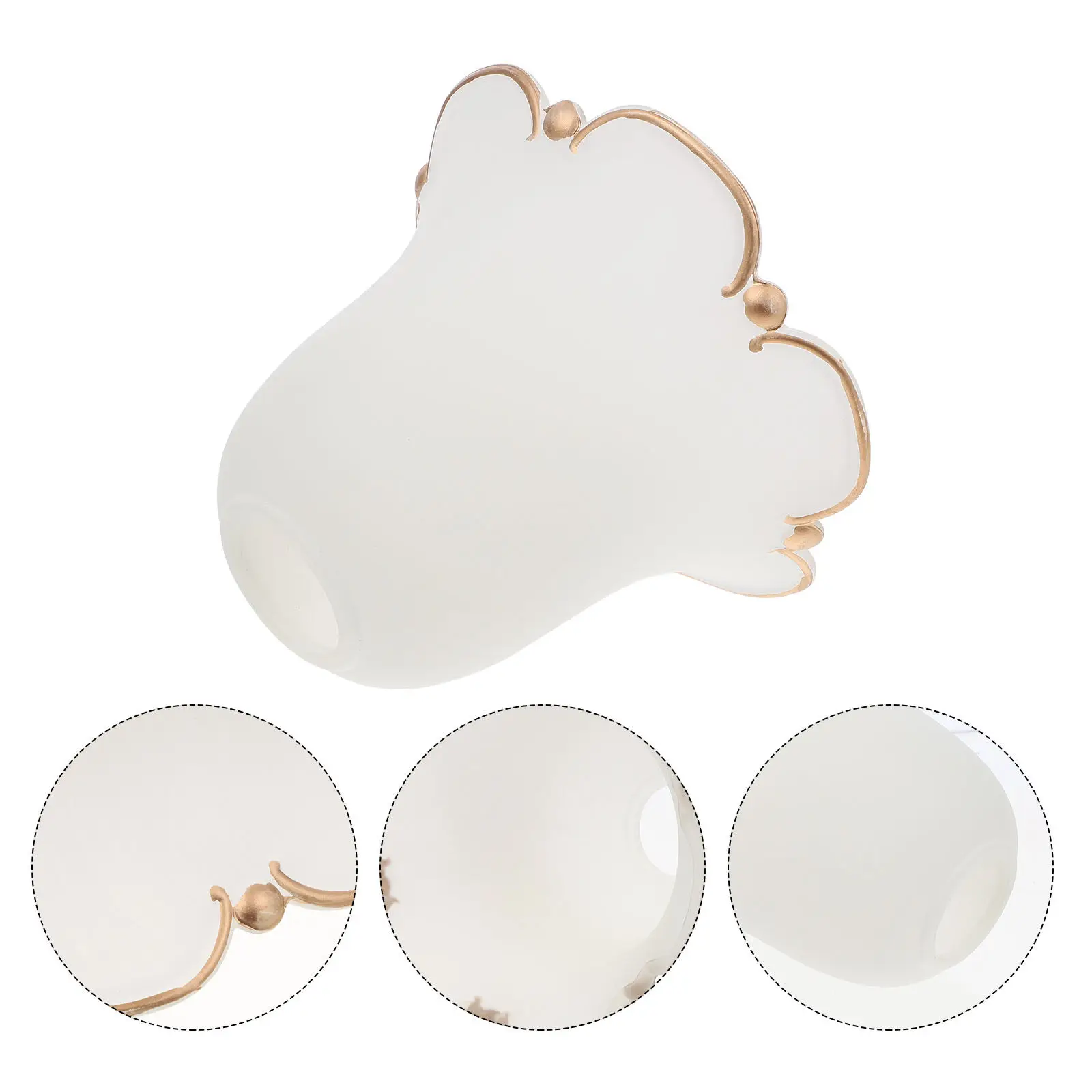 

Стеклянный абажур для потолочных и настенных светильников, легко устанавливаемый, съемный, мягкий свет, декор для дома, гостиной, спальни, кухни