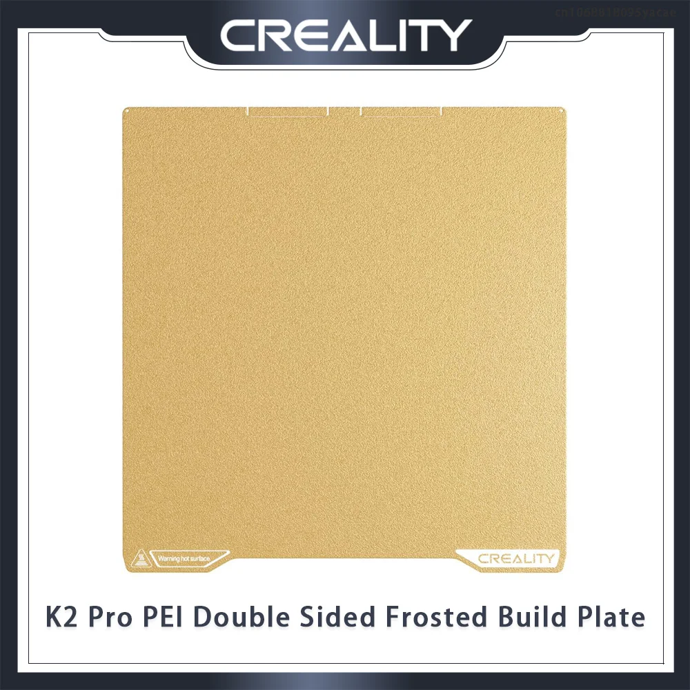 

Creality K2 Pro PEI двухсторонняя матовая объединительная пластина 310x325 мм, высокая прочность и износостойкость для деталей 3D-принтера K2 Pro