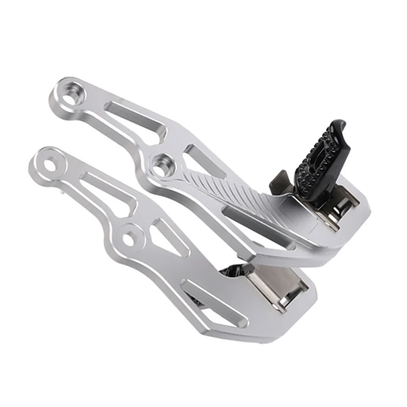 

Highly Recommended Motorcycle Foot Pegs Pedals Footrest Kit Parts For HONDA NC700D NC750D NC 700D 750D NC700 NC750 D Integra(Sil