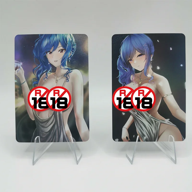 In Stock 9Pcs/set Sexy Anime Girl Cards USS St. Louis Sports Car Luxury Dress Azur Lane Game Collection Cards Christmas Gift Toy