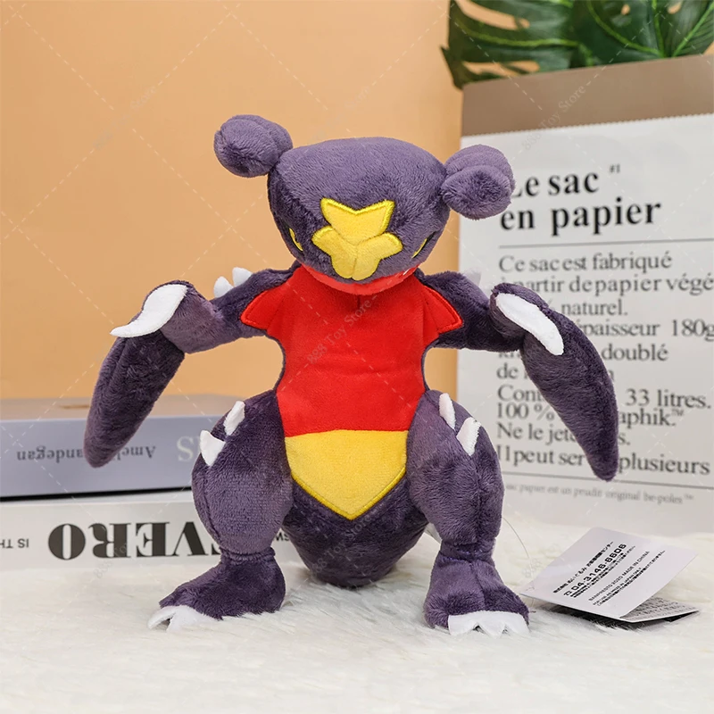 22cm Pokemon Garchomp Pluszowe zabawki Anime Śliczne Garchomp Miękka kolekcja wypchanych zwierząt Zabawka Peluche Dzieci Śmieszne prezenty urodzinowe