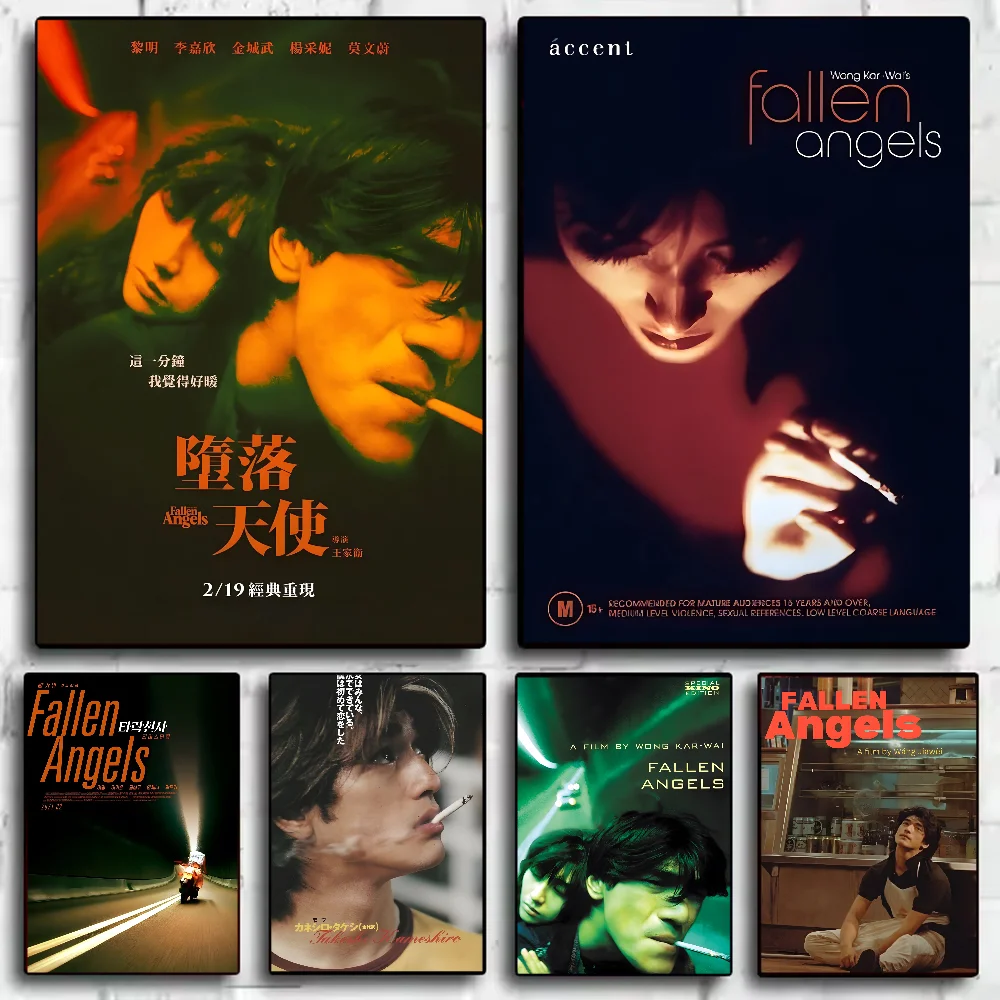 Fallen Angels 1995 Wong Kar Wai Series Poster HD art sticky wall waterproof home living room bedroom bar aesthetic decoration
