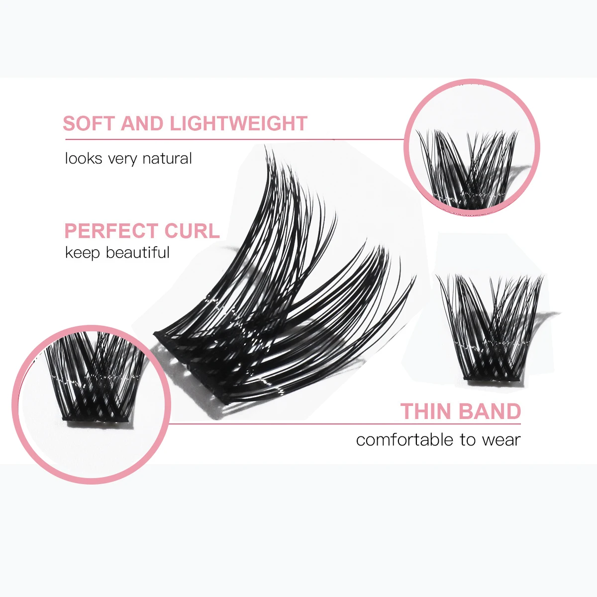 Diy Lash Extensie Kit Individuele Wimpers Hechting En Afdichting, Clusters Lash Lijmverwijderaar En Wimper Pincet (40d-0.07c, 12-16Mm, Kit