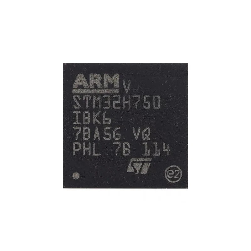 

STM32H750IBK6 Пакет BGA176 Новый оригинальный микроконтроллер MCU 480 МГц 128 КБ (128 К x 8), FLASH 176 + 25 Cortex ® -M7